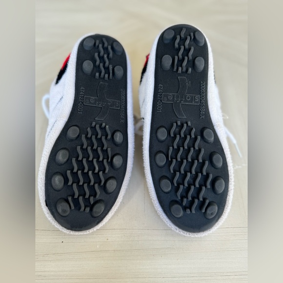 Deutschland Germany Futbol Soccer 
Vintage Sloffie Slipper Shoes Kids Size 1-3 - Picture 10 of 11